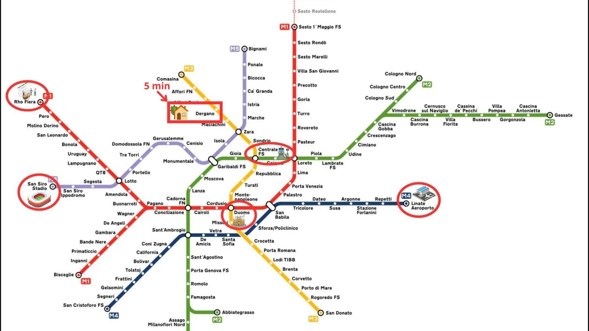 Near To Direct Metro To Duomo And Central Station - Quiet Milano Italia